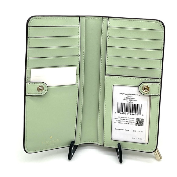 Kate Spade Dumpling Large Slim Bifold Wallet - Picture 5 of 7